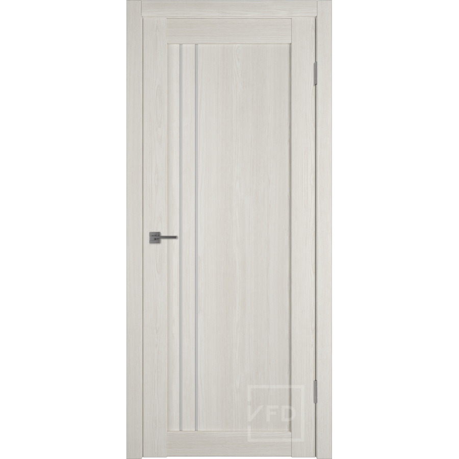 Межкомнатная дверь VFD Atum Pro 33  Artic Oak  White Cloud со стеклом Серия Atum Pro