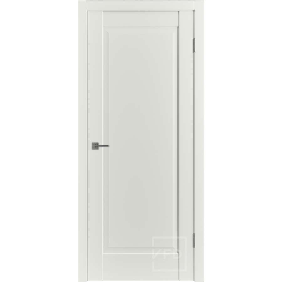 Межкомнатная дверь VFD ER1  Midwhite глухая без стекла Серия Emalex
