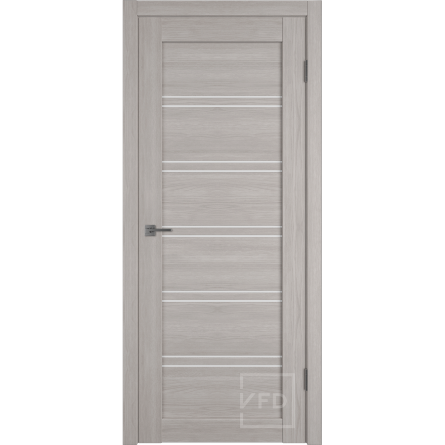Межкомнатная дверь Atum Pro 28  Stone Oak  White Cloud со стеклом Серия Atum Pro