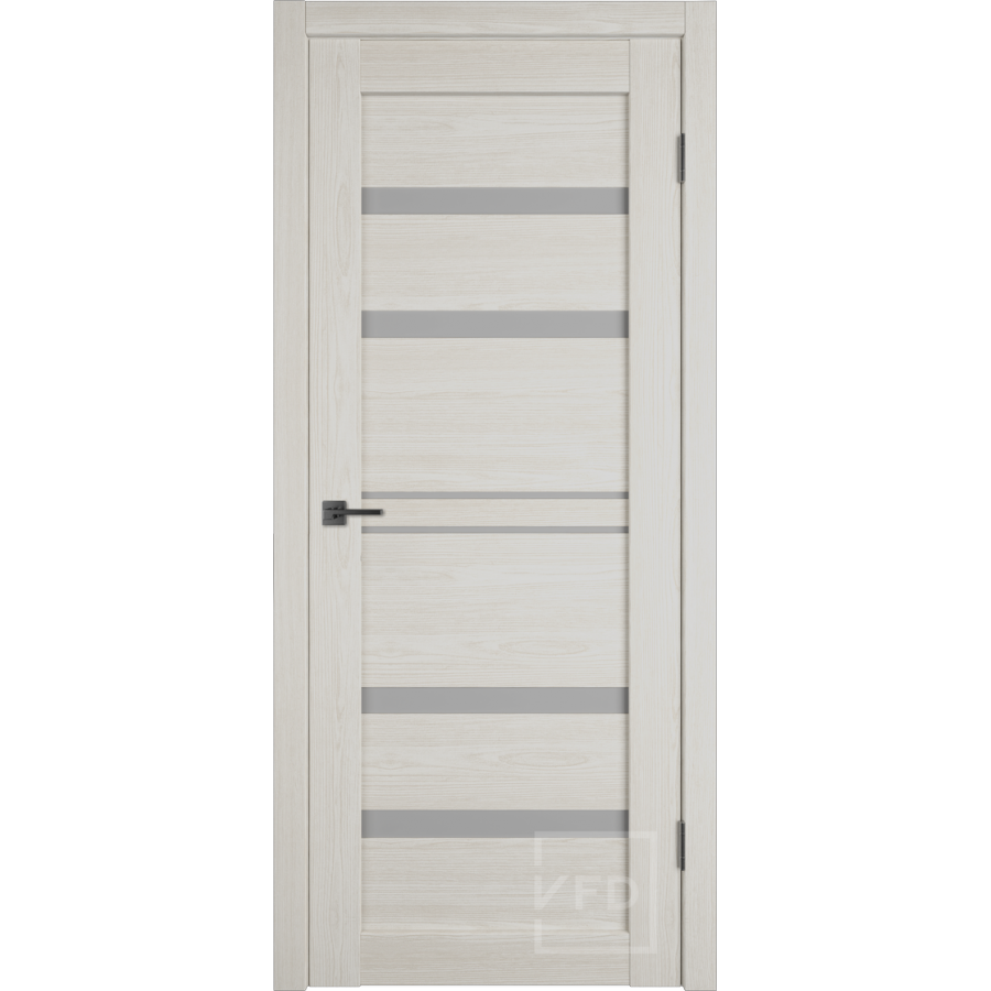 Межкомнатная дверь VFD Atum Pro 26  Artic Oak  White Cloud со стеклом Серия Atum Pro