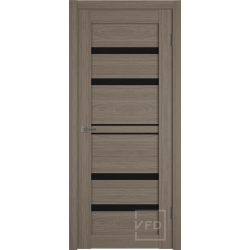 Межкомнатная дверь VFD Atum Pro 26 Brun Oak Black Gloss со стеклом Серия Atum Pro Межкомнатная дверь VFD Atum Pro 26 Brun Oak Black Gloss со стеклом Серия Atum Pro