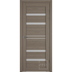 Межкомнатная дверь VFD Atum Pro 26 Brun Oak White Cloud со стеклом Серия Atum Pro Межкомнатная дверь VFD Atum Pro 26 Brun Oak White Cloud со стеклом Серия Atum Pro