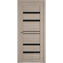 Межкомнатная дверь VFD Atum Pro 26 Red Oak Black Gloss со стеклом Серия Atum Pro Межкомнатная дверь VFD Atum Pro 26 Red Oak Black Gloss со стеклом Серия Atum Pro