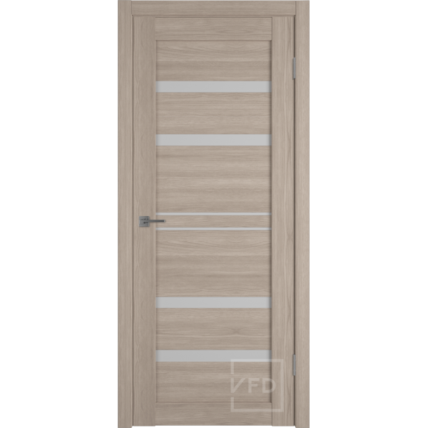 Межкомнатная дверь VFD Atum Pro 26 Red Oak White Cloud со стеклом Серия Atum Pro