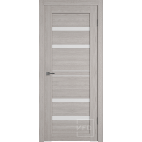 Межкомнатная дверь VFD Atum Pro 26 Stone Oak White Cloud со стеклом Серия Atum Pro