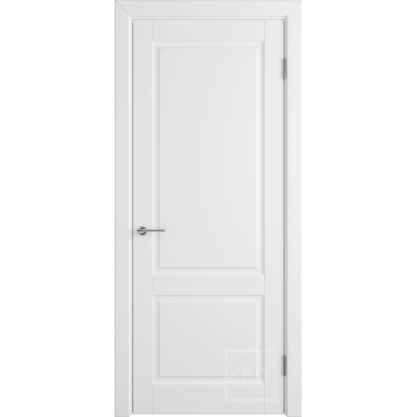 Межкомнатная дверь VFD Dorren Polar глухая без стекла Серия Stockholm Classic