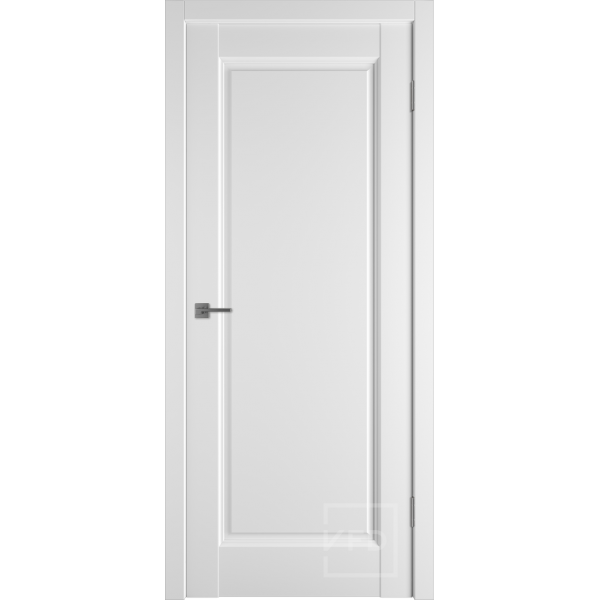 Межкомнатная дверь VFD Elegant 1 Ice глухая без стекла Серия Emalex