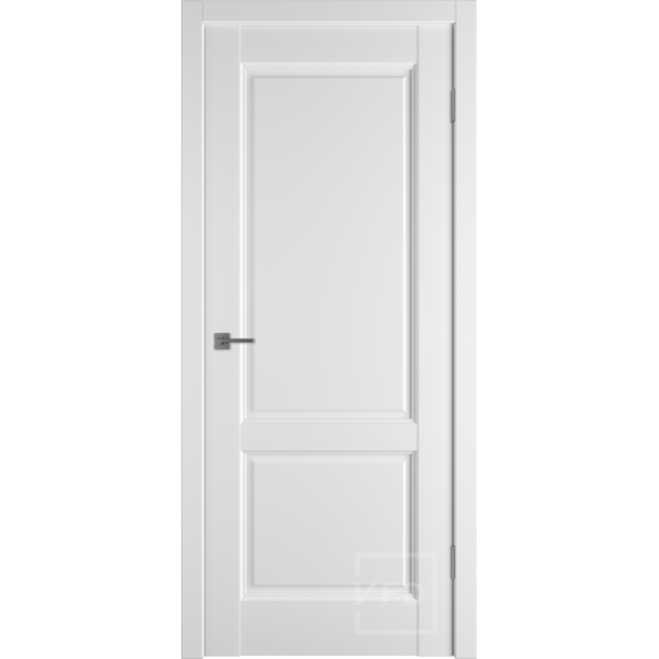 Межкомнатная дверь VFD Elegant 2 Ice глухая без стекла Серия Emalex