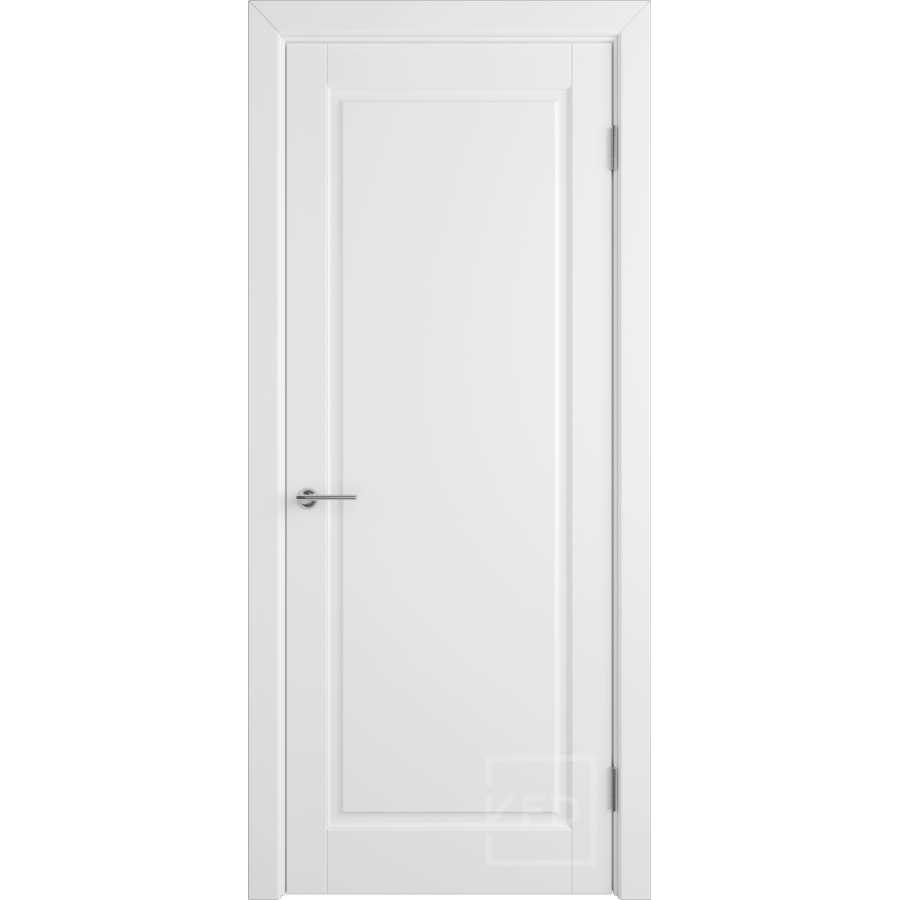 Межкомнатная дверь VFD Glanta  Polar глухая без стекла Серия Stockholm Classic