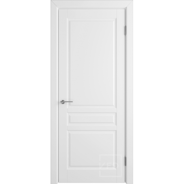 Межкомнатная дверь VFD Stockholm Polar глухая без стекла Серия Stockholm Classic