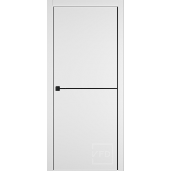 Межкомнатная дверь VFD Urban 1 Ice BM 4x4 глухая без стекла Серия Urban Emalex