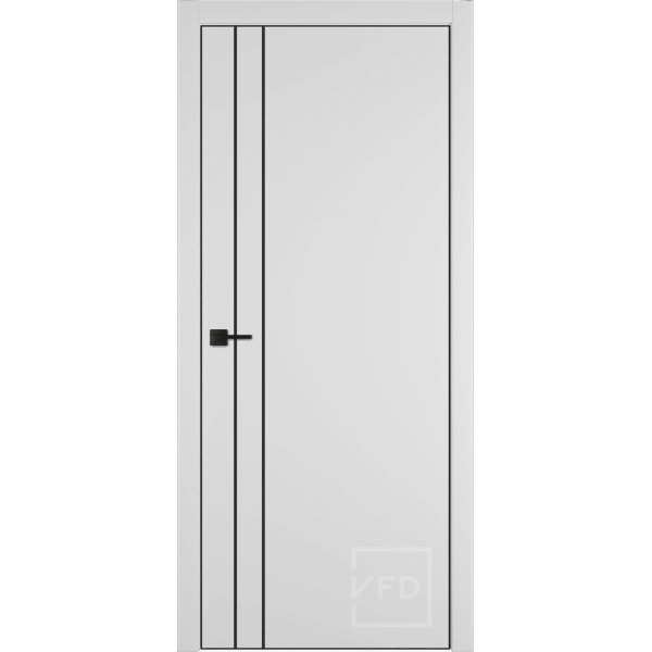 Межкомнатная дверь VFD Urban 2V Ice BM 4x4 глухая без стекла Серия Urban Emalex