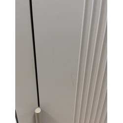 Входная дверь металлическая LINEA АТЛАНТ риолит софт тач  ясень капучино, зеркало  